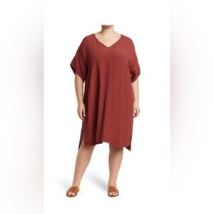 NWT Madewell Novel V-Neck Shift Dress